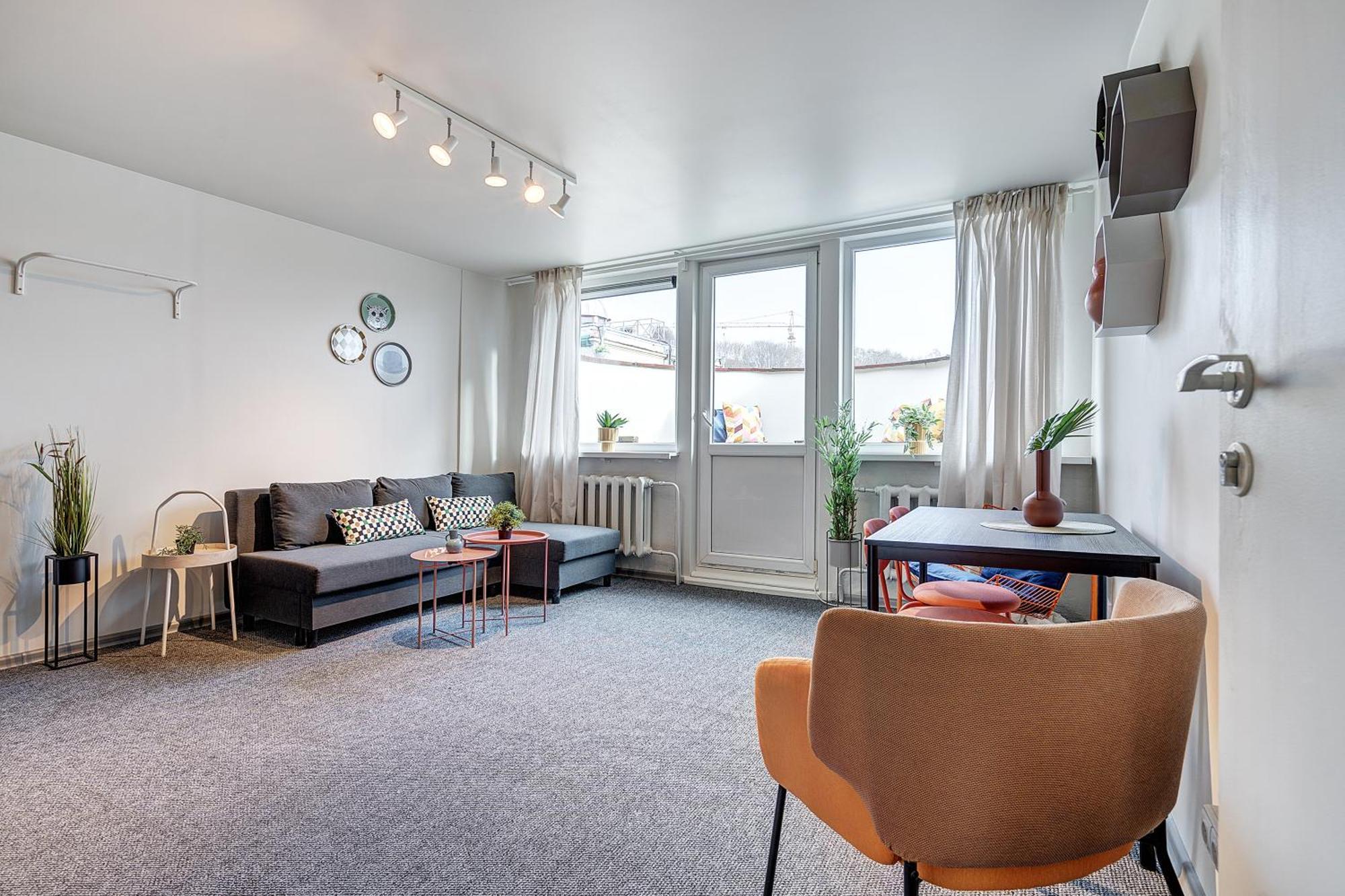 Funky Penthouse City Center Kaunas Chambre photo